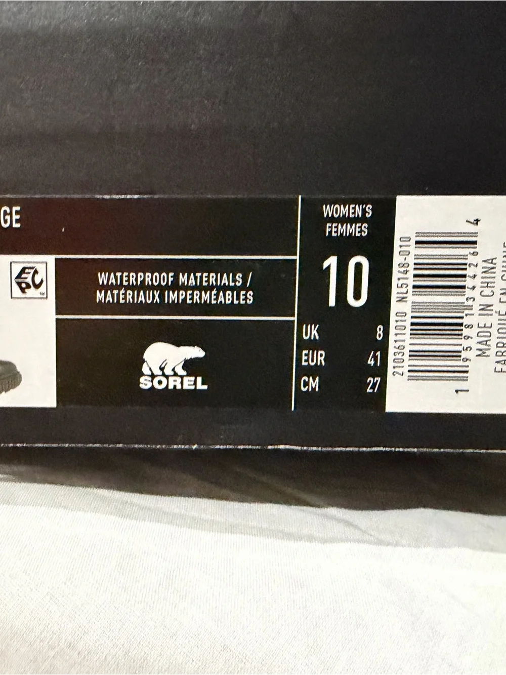 Sorel Black Wedge Zip Ankle Boots